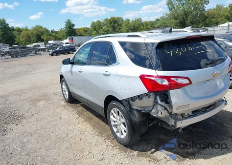 2020 Chevrolet Equinox Awd Lt 1.5L Turbo из США, поврежденный, VIN 3GNAXUEV3LS522783